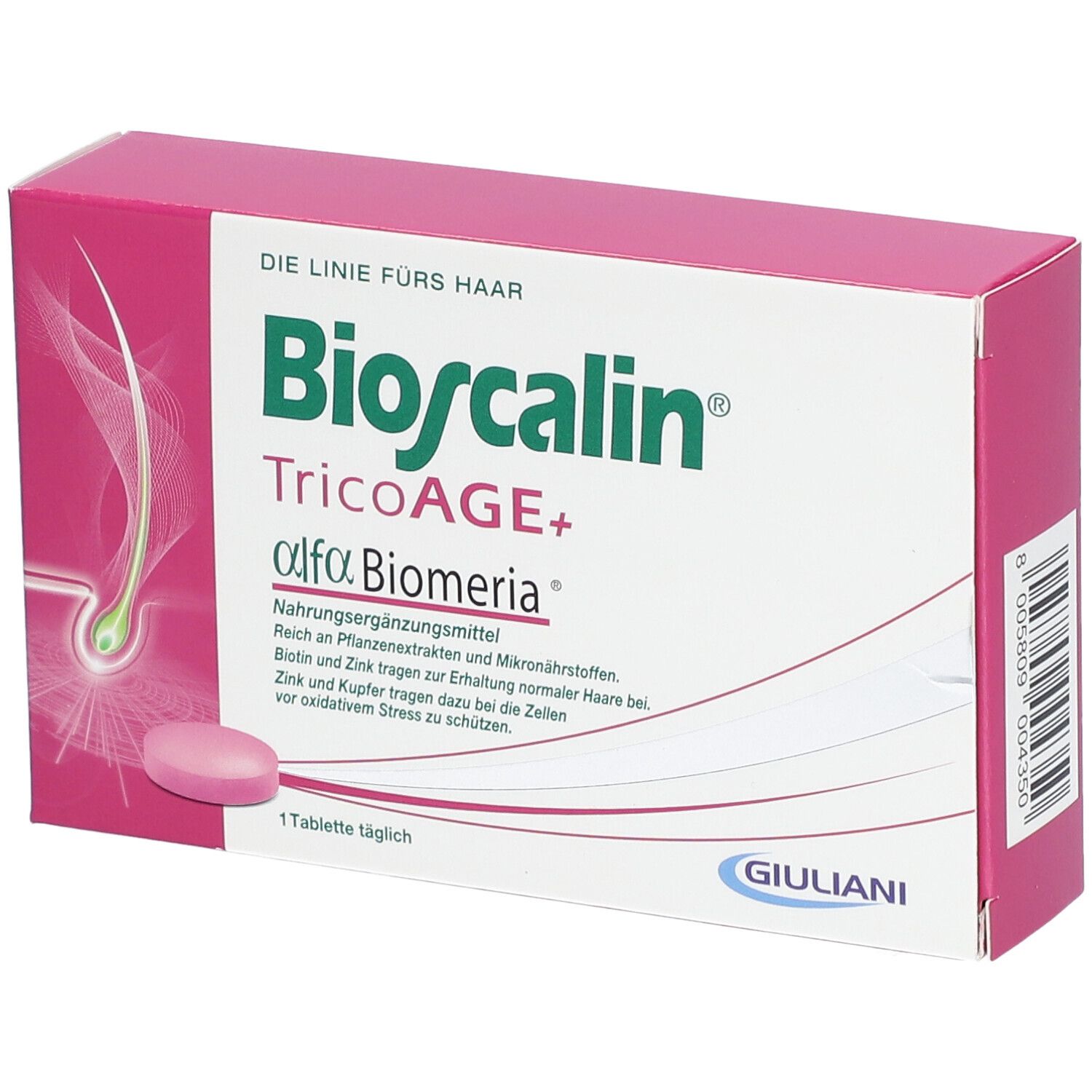 BIOSCALIN® TricoAGE+ with alfa Biomeria®