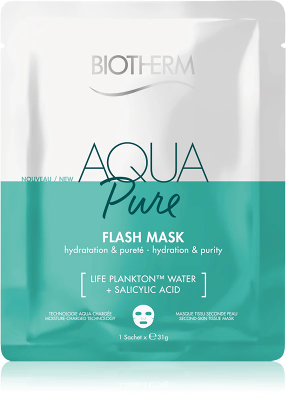 Biotherm Aqua Pure Super Concentrate cell layer mask with moisturizing effect