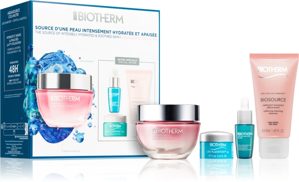 Biotherm Aquasource Cica Nutri Gift Set for Women
