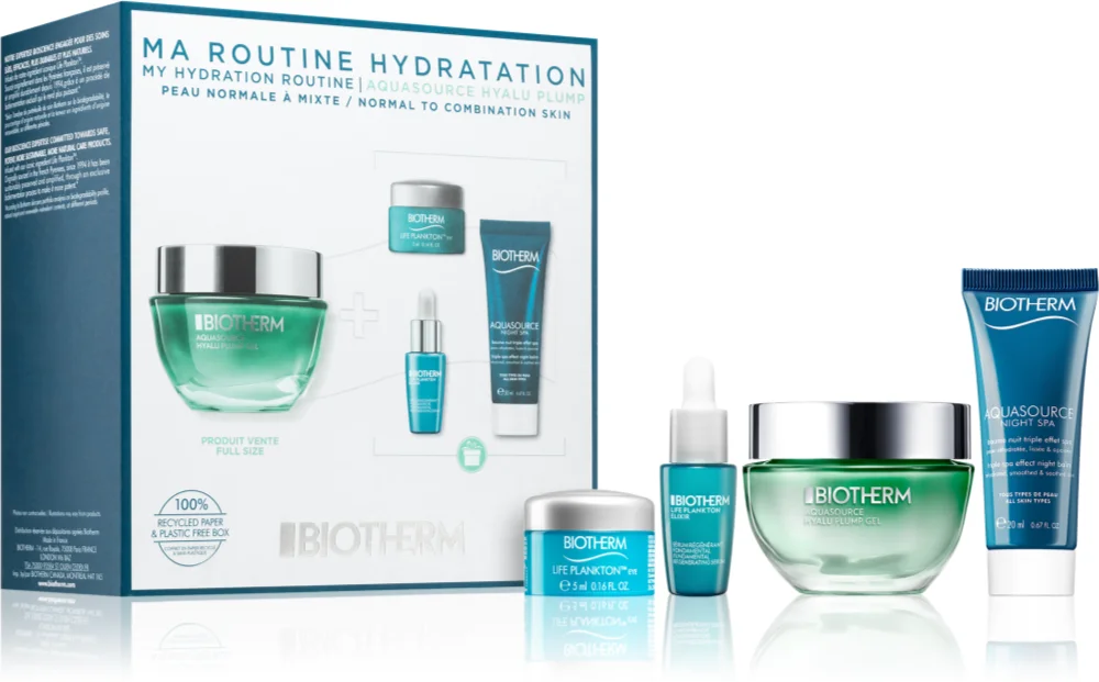 Biotherm Aquasource gift set for women