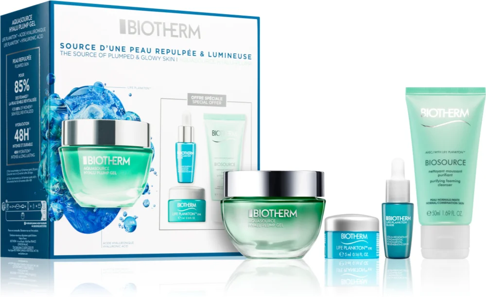 Biotherm Aquasource Hyalu Plump Gel Gift Set for Women
