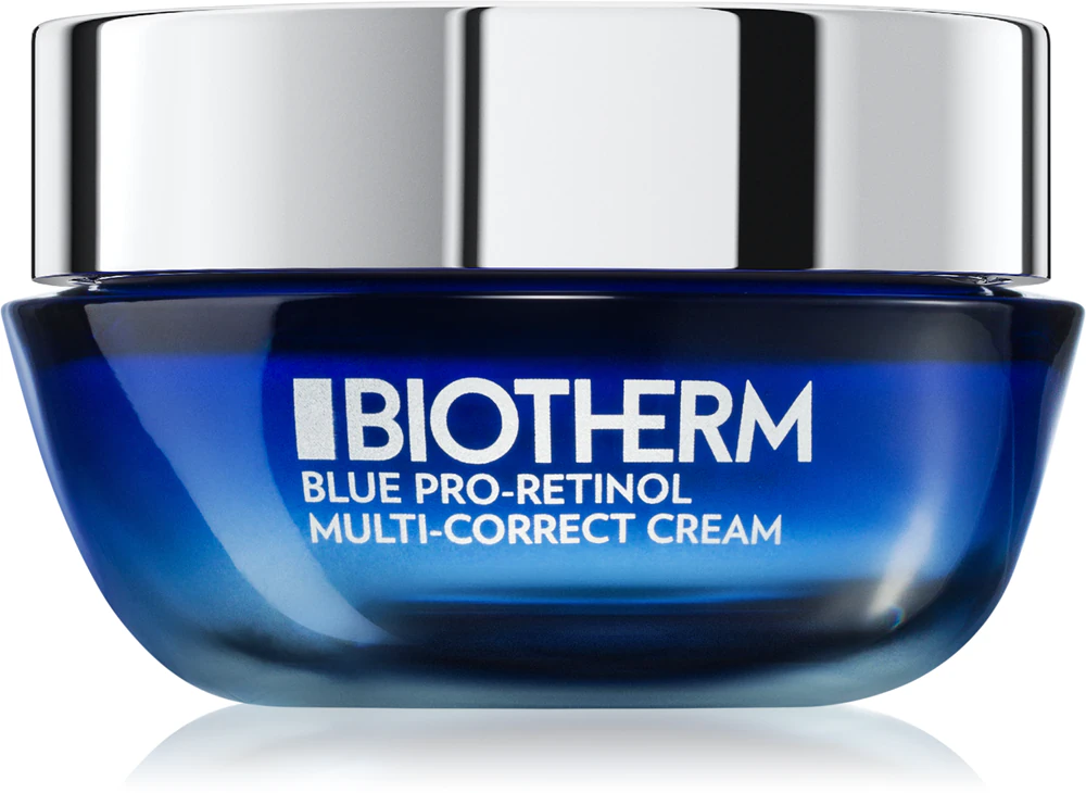 Biotherm Blue Pro-Retinol Multi Correct Cream Multi-correcting cream against signs of skin aging with retinol