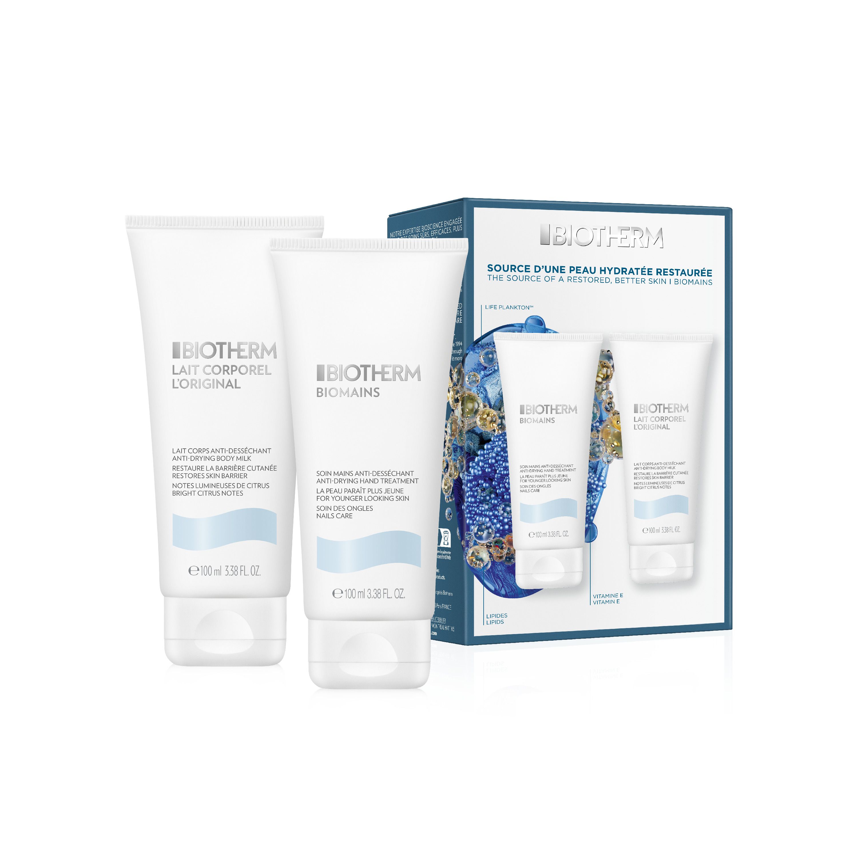 Biotherm Lait Corporel travel size set