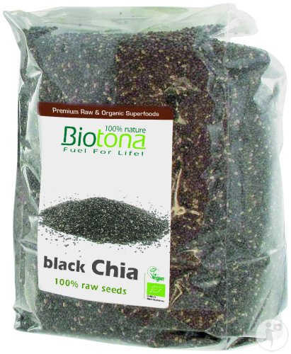 Biotona Chia Black Raw Seed Bag 1kg