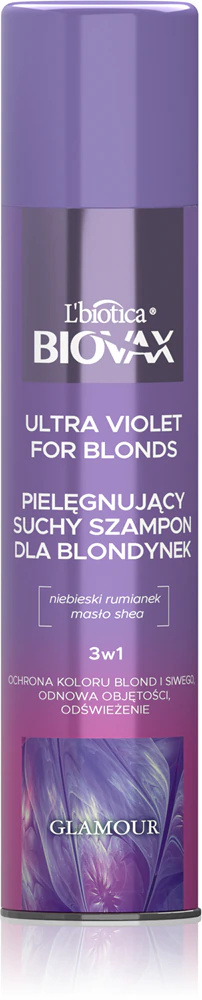 Biovax Glamour Ultra Violet For Blonds Dry Shampoo for Blonde Hair