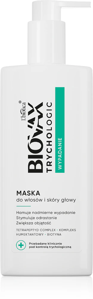 Biovax Trichologic Hair Loss Mask to promote hair growth and combat hair loss