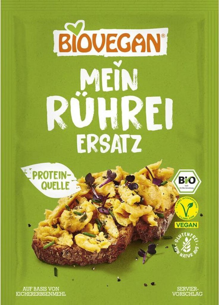 Biovegan My Scrambled Egg Substitute-- 50g x 15 - 15-pack VPE