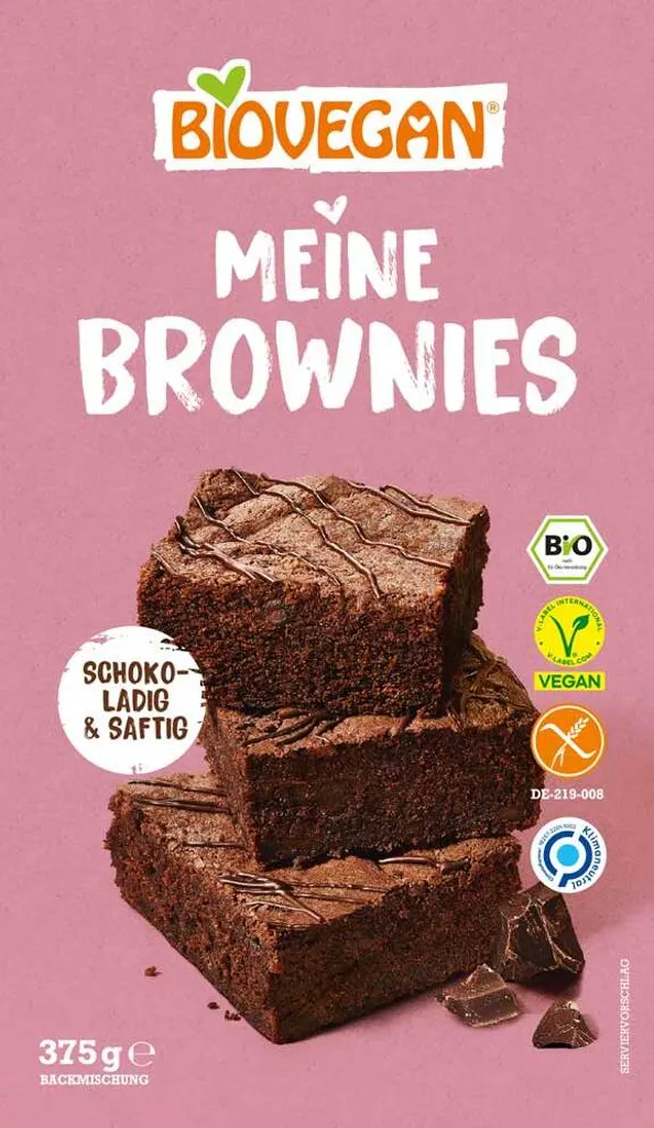 Biovegan My Brownies Baking Mix 375g