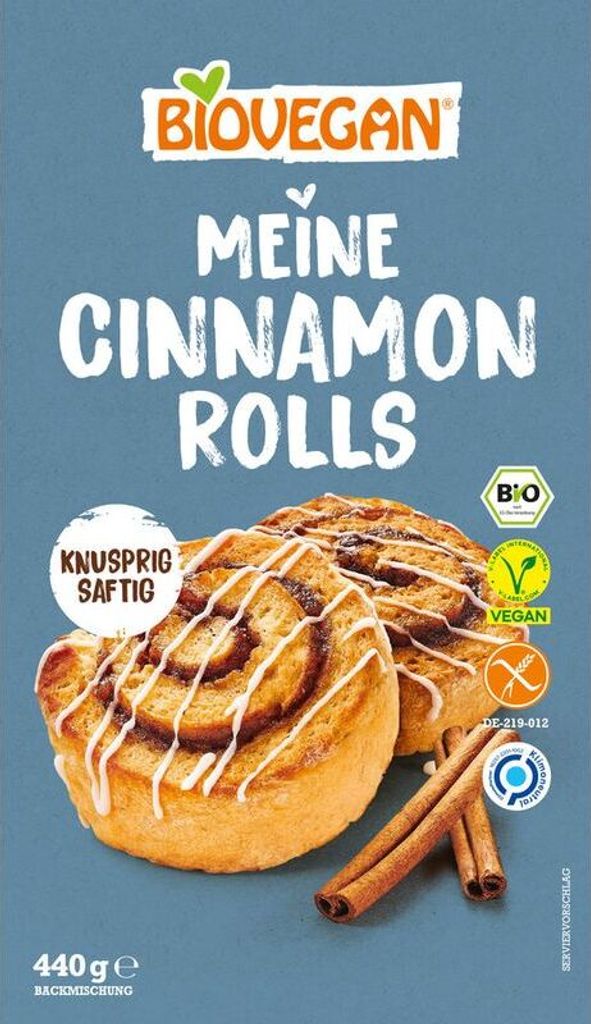 Biovegan My Cinnamon Rolls-- 440g