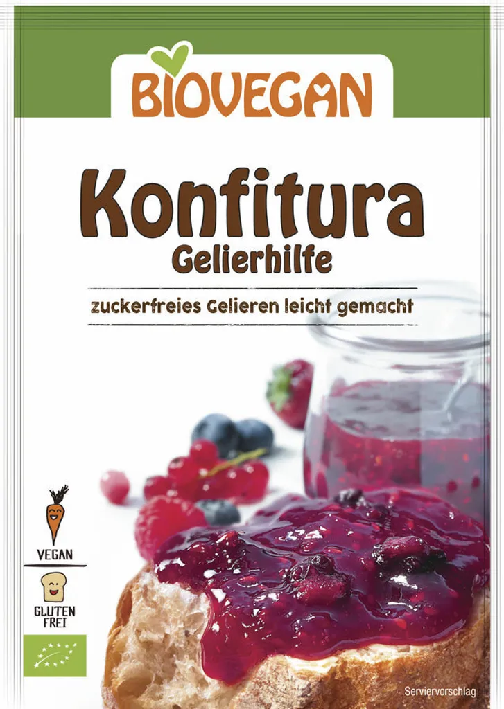 Biovegan Meine Konfitura Gelierhilfe22g