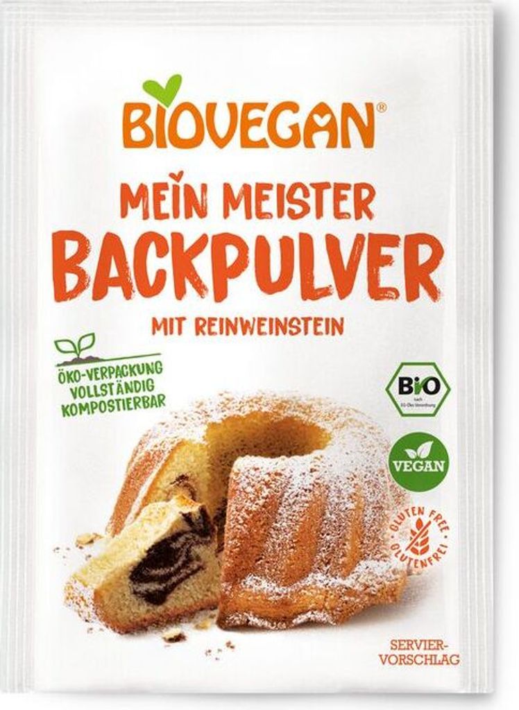 Biovegan Master Baking Powder-- 51g x 16 - 16-pack VPE