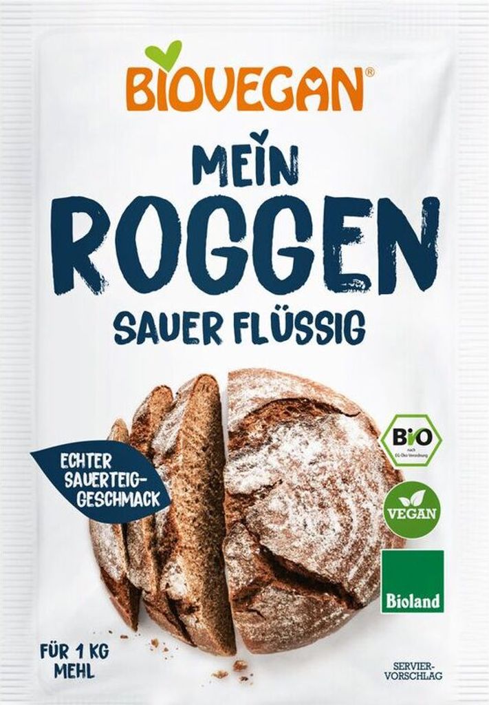 Biovegan rye sourdough liquid -- 150g x 10 - 10-pack VPE