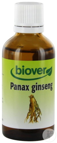 Biover Panax Ginseng Tincture Organic Bottle 50ml