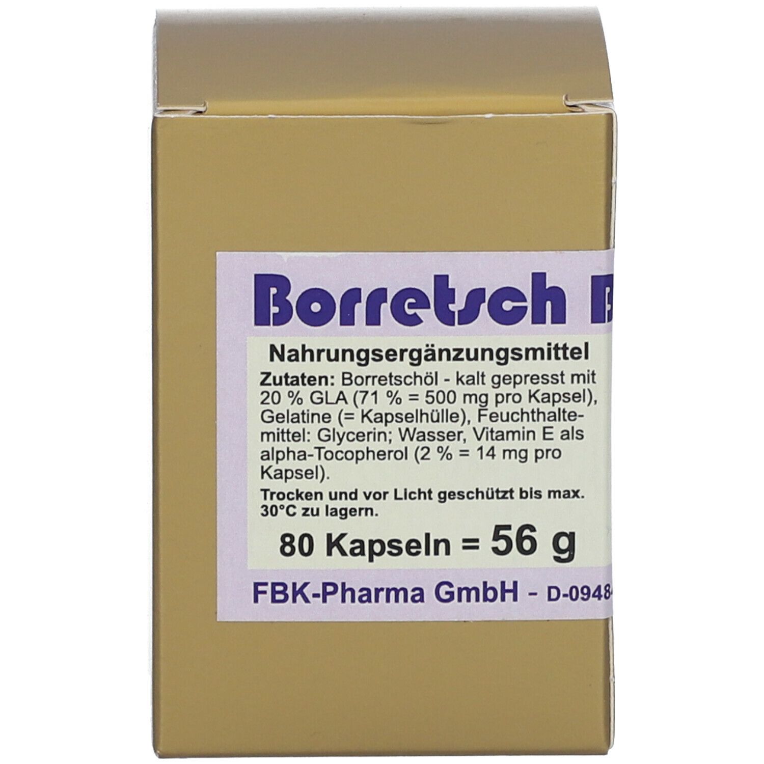 Bioxera® Borage 500