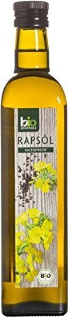 BioZentrale rapeseed oil 500ml pack of 3