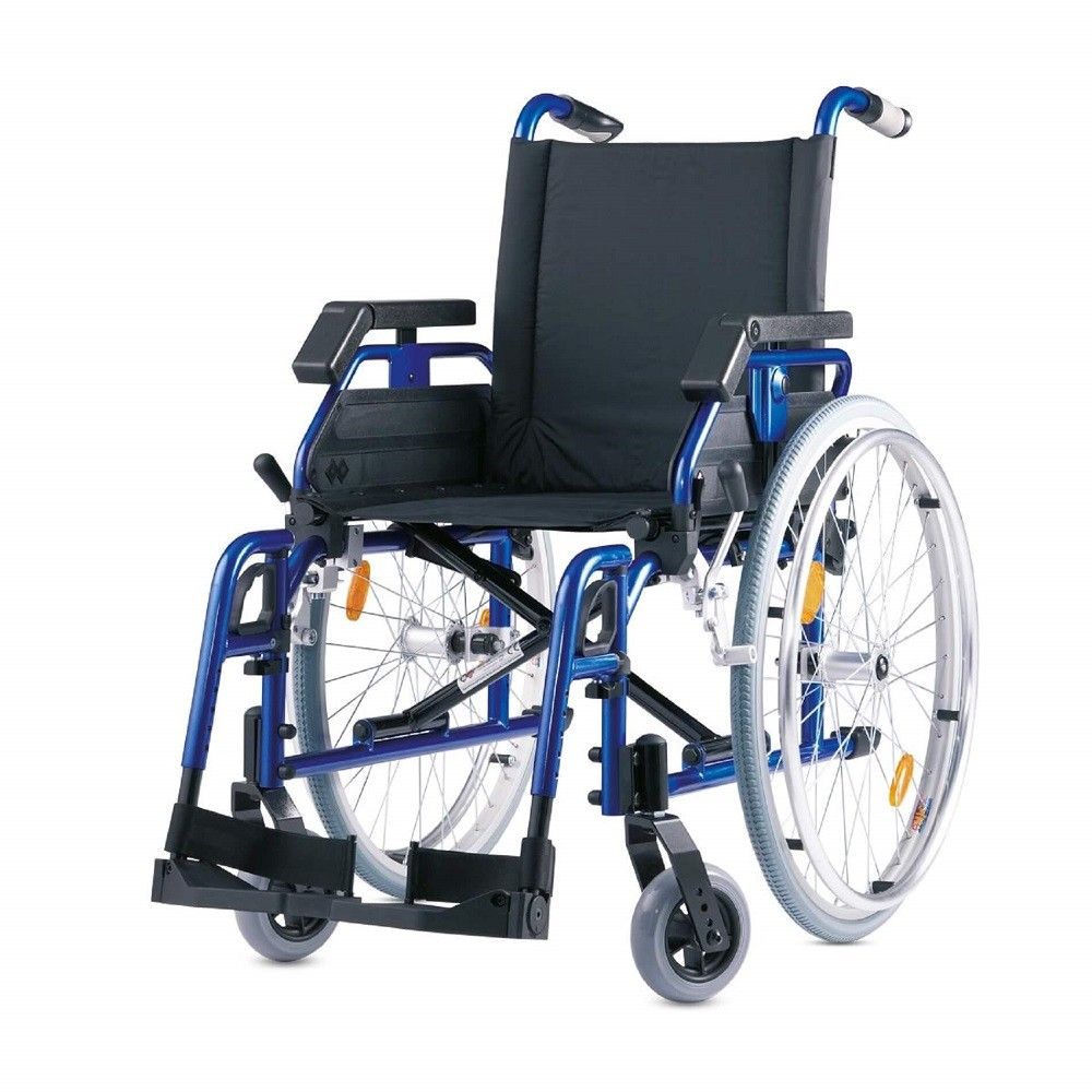 Bischoff & Bischoff wheelchair Pyro light blue SB 41 TB