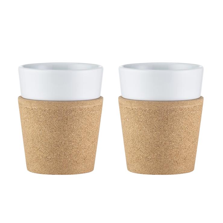 Bodum Bistro Cup With Korkhülle 2 Pack