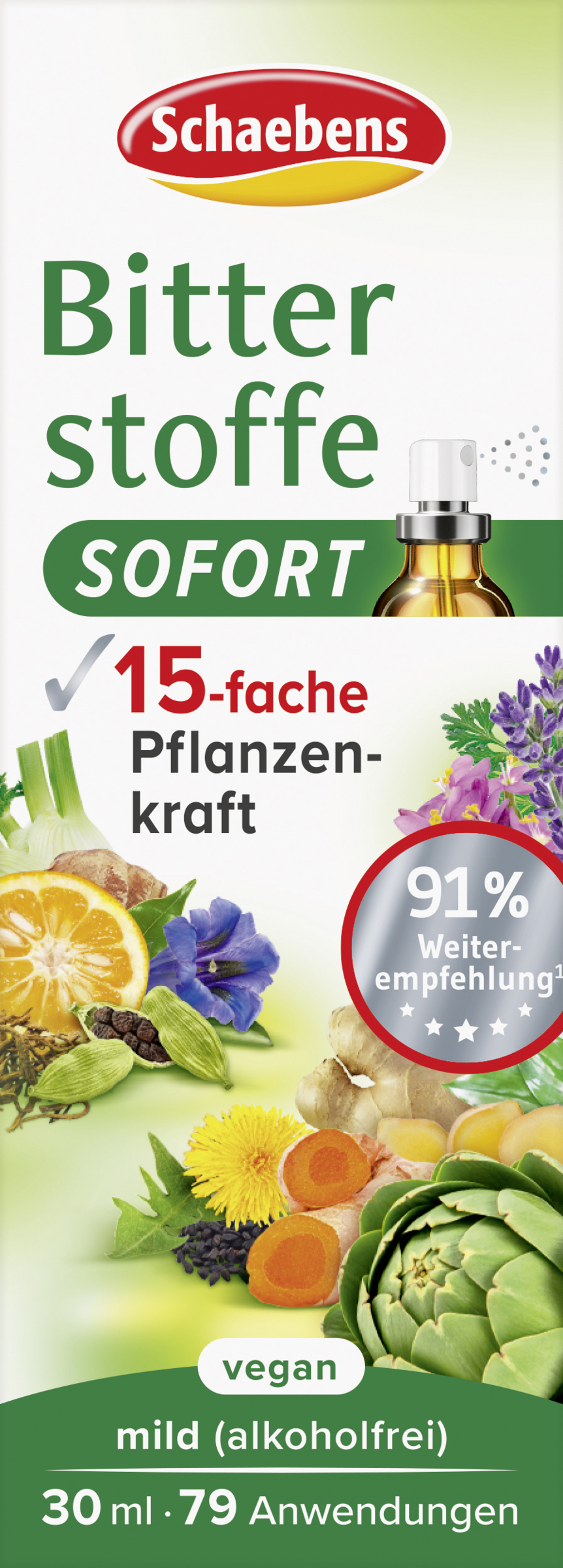 Bitter substances SOFORT-Spray mild