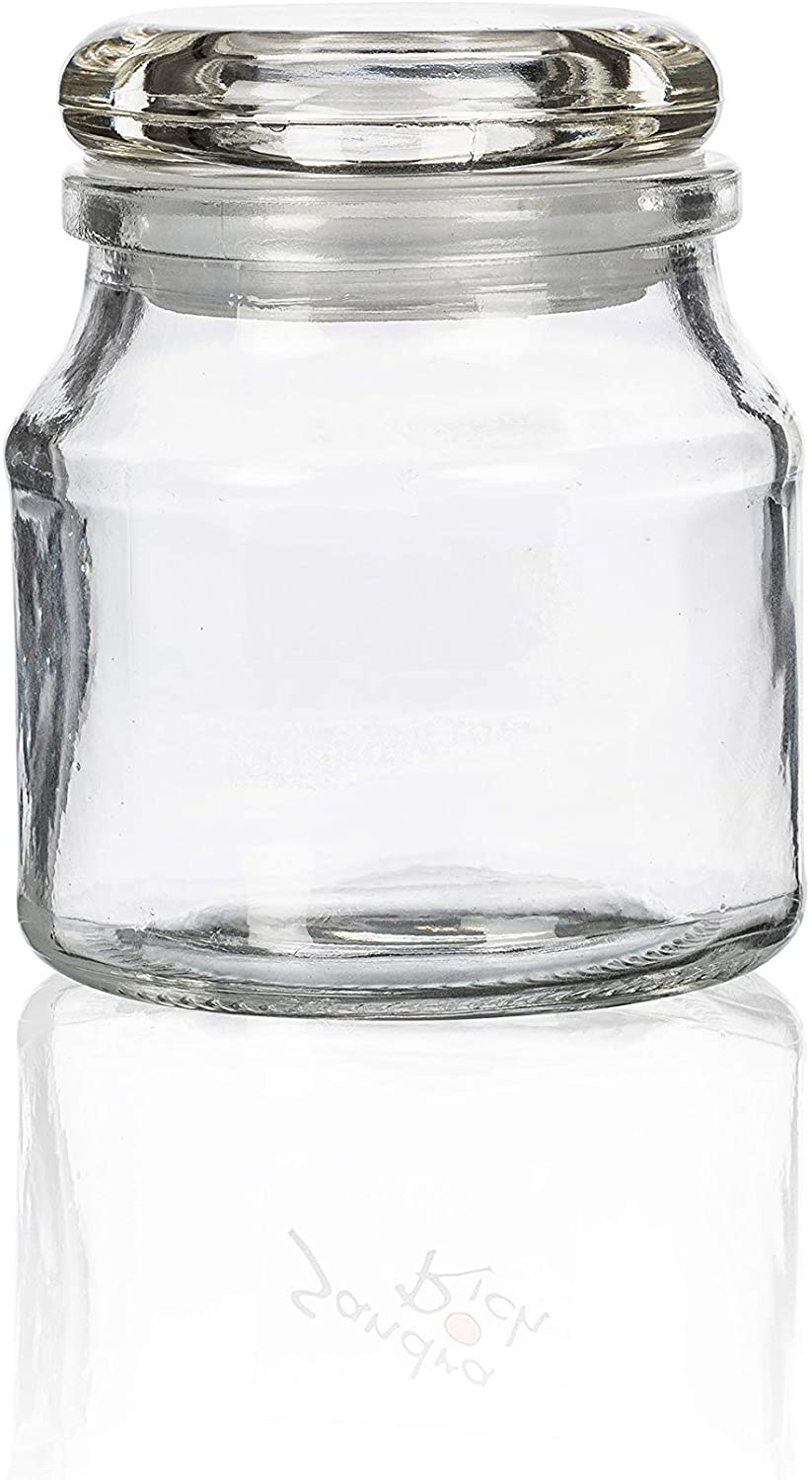 Sandra Rich Storage Mini Glass Jar with Lid