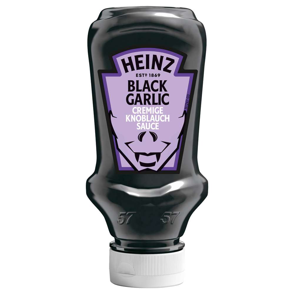 Black Garlic, Creamy Garlic Sauce