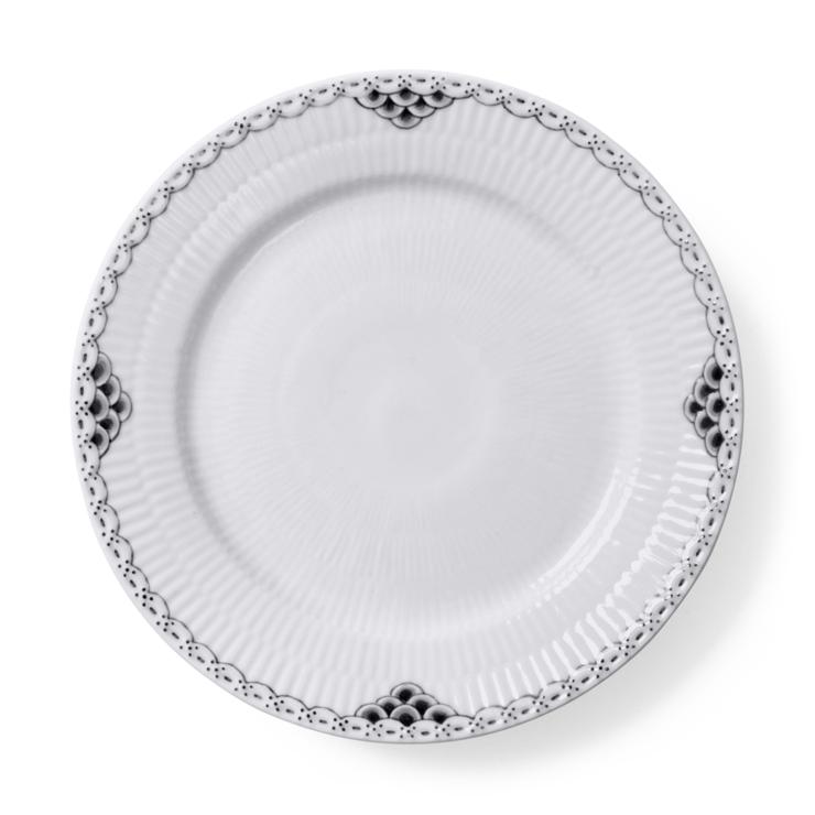 Black lace small plate