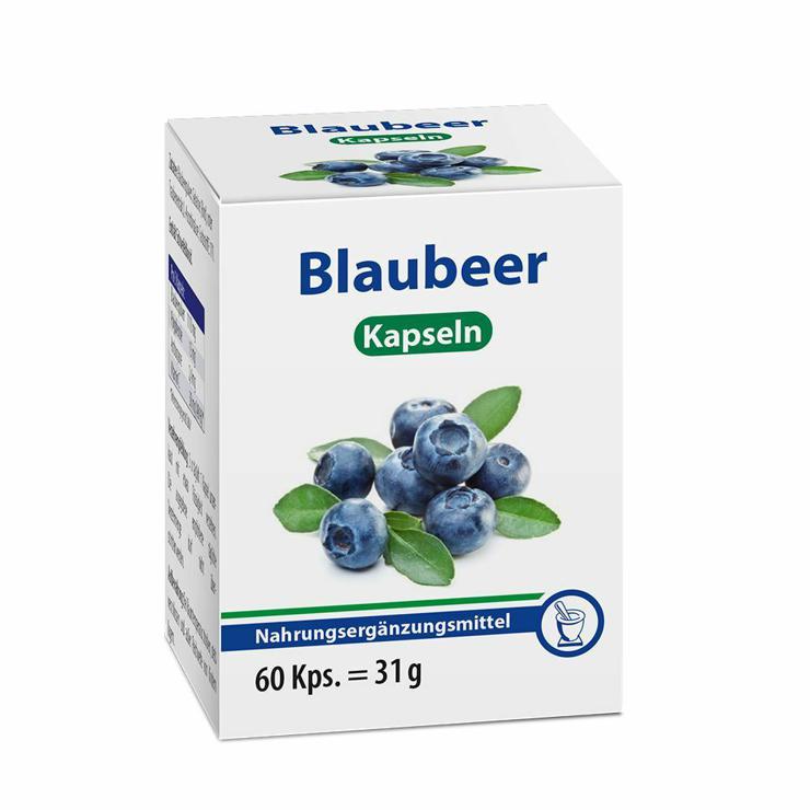 Blueberry capsules