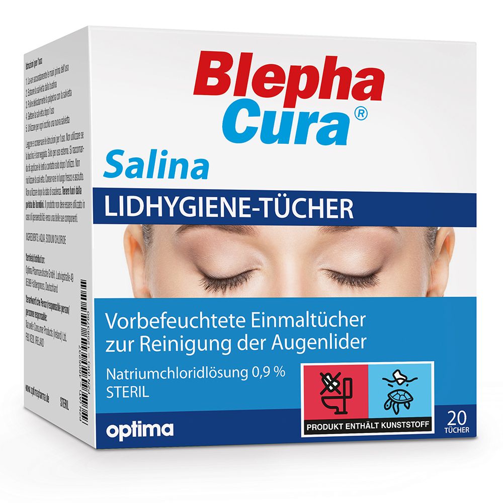 Blephacura® Salina Lid towels