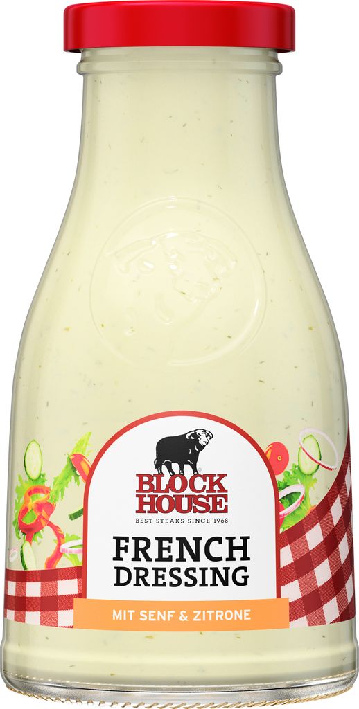 Block House Salad Dressing French 240ml
