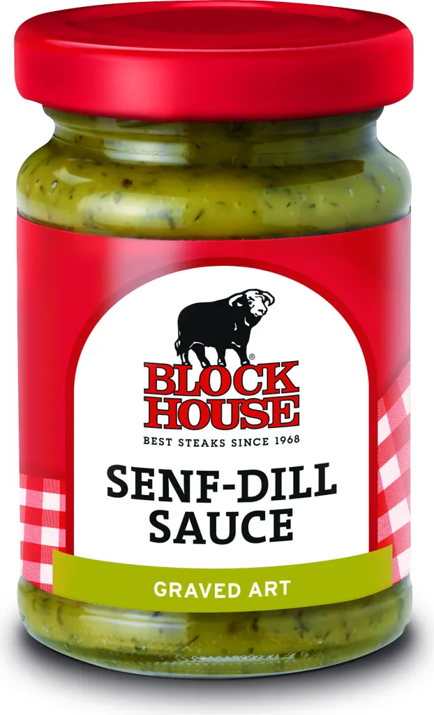 Block House Mustard - Dill Sauce 80ml