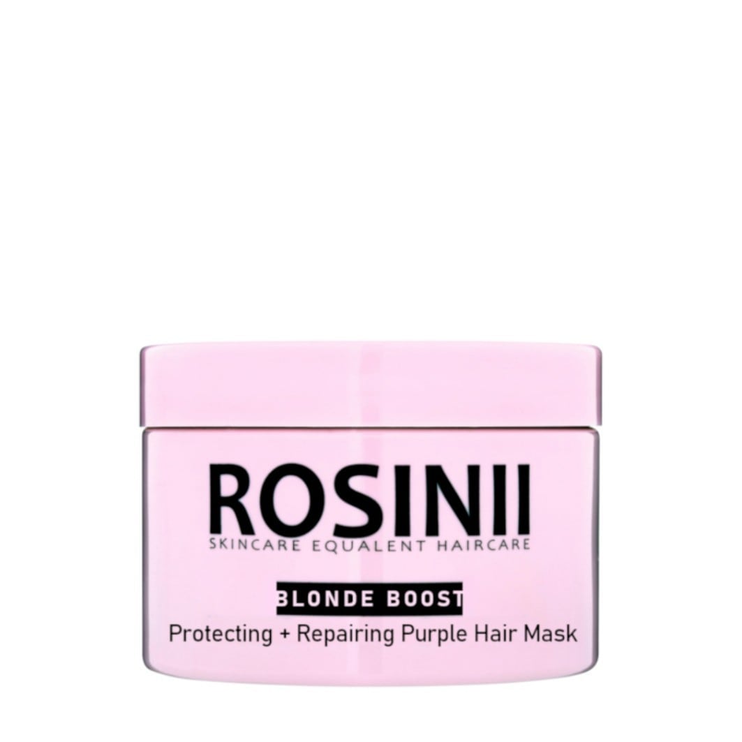 Rosinii Blonde Boost Protecting + Repairing Purple Hair Mask