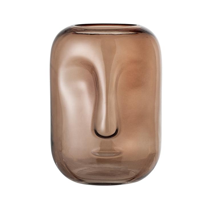 Bloomingville Glass Vase Face 25Cm