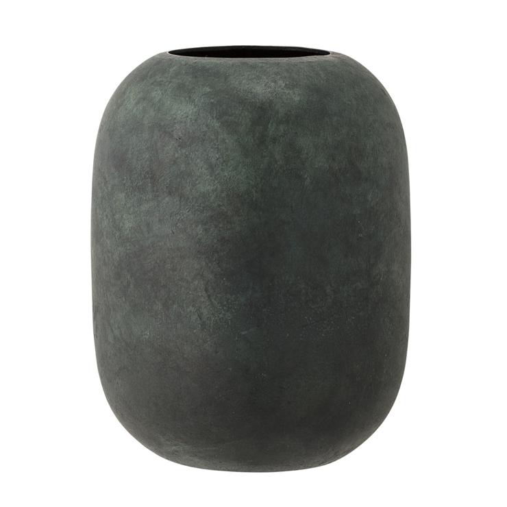Bloomingville Metal Vase Green