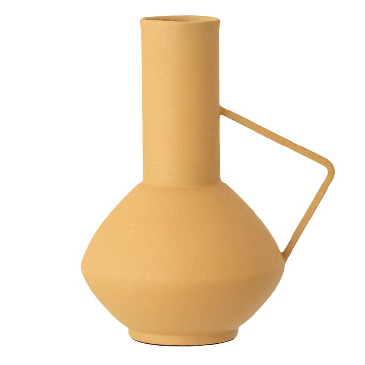 Bloomingville Metal Vase With Handles 21Cm