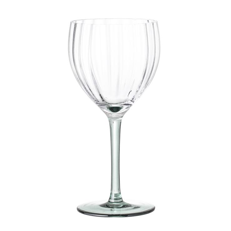Green Bloomingville Wineglass
