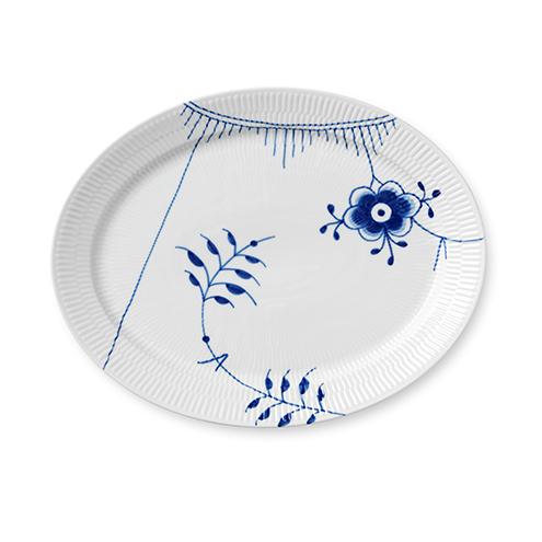 Royal Copenhagen Blue Fluted Mega Oval Dish