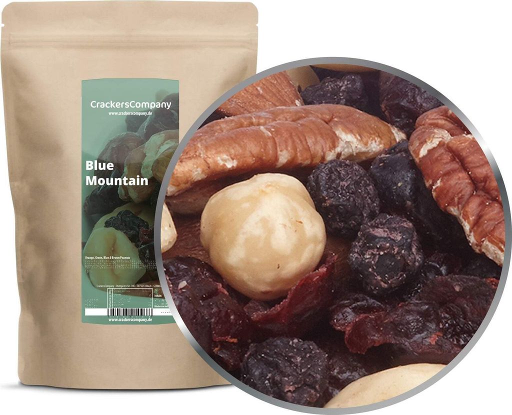 BLUE MOUNTAIN ZIP bag 500g