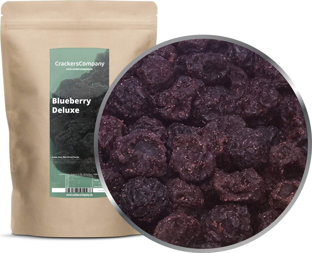 BLUEBERRY DELUXE ZIP bag 700g