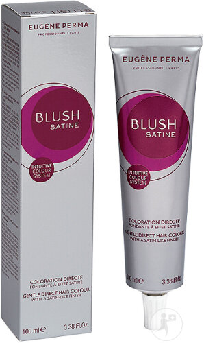 Blush Satine Hair Color Light Steel Gray Shade Tube 100ml