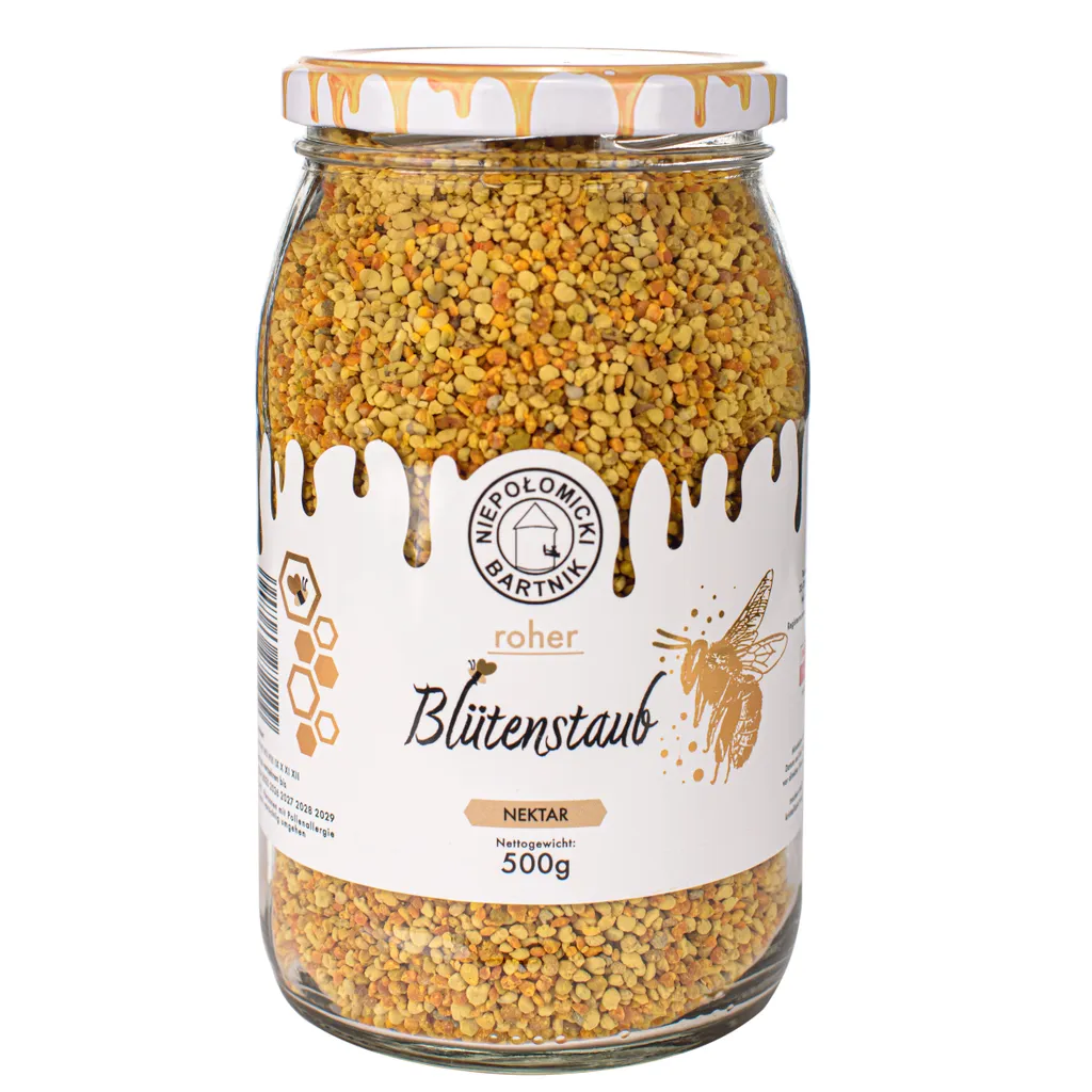 Flower pollen 500g – Fresh bee pollen in granulate form, pollen directly from the apiary