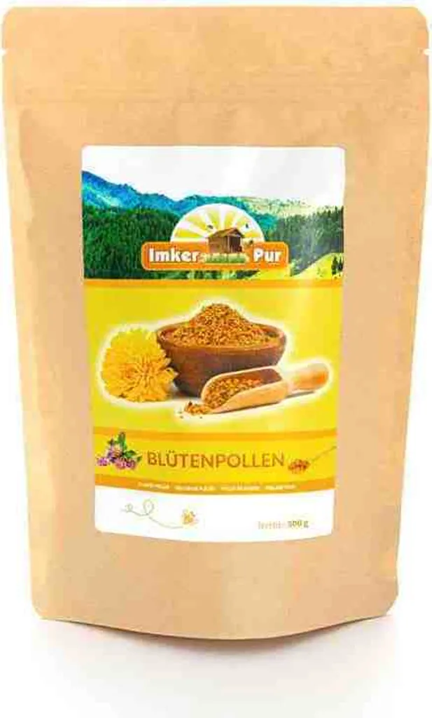 Blütenpollen von ImkerPur, 1 kg, komplett rückstandsfrei, süßlich-mild