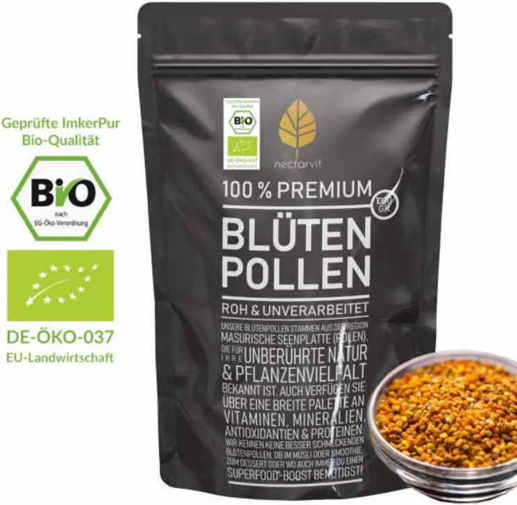 Blütenpollen von nectarvit im 1kg Beutel