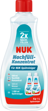 NUK Rinse Cleaner Concentrate Refill pack, 500 ml