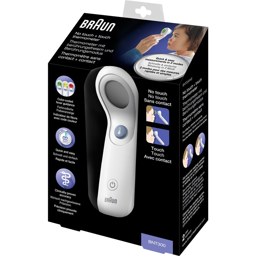 Braun BNT300 No Touch + Touch Thermometer