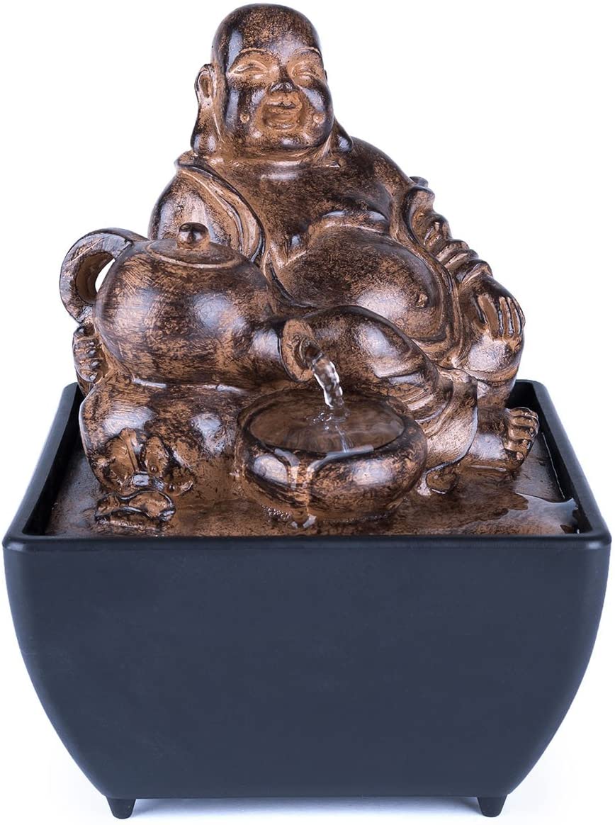 pajoma Buddha Indoor Fountain Height 17.5 cm