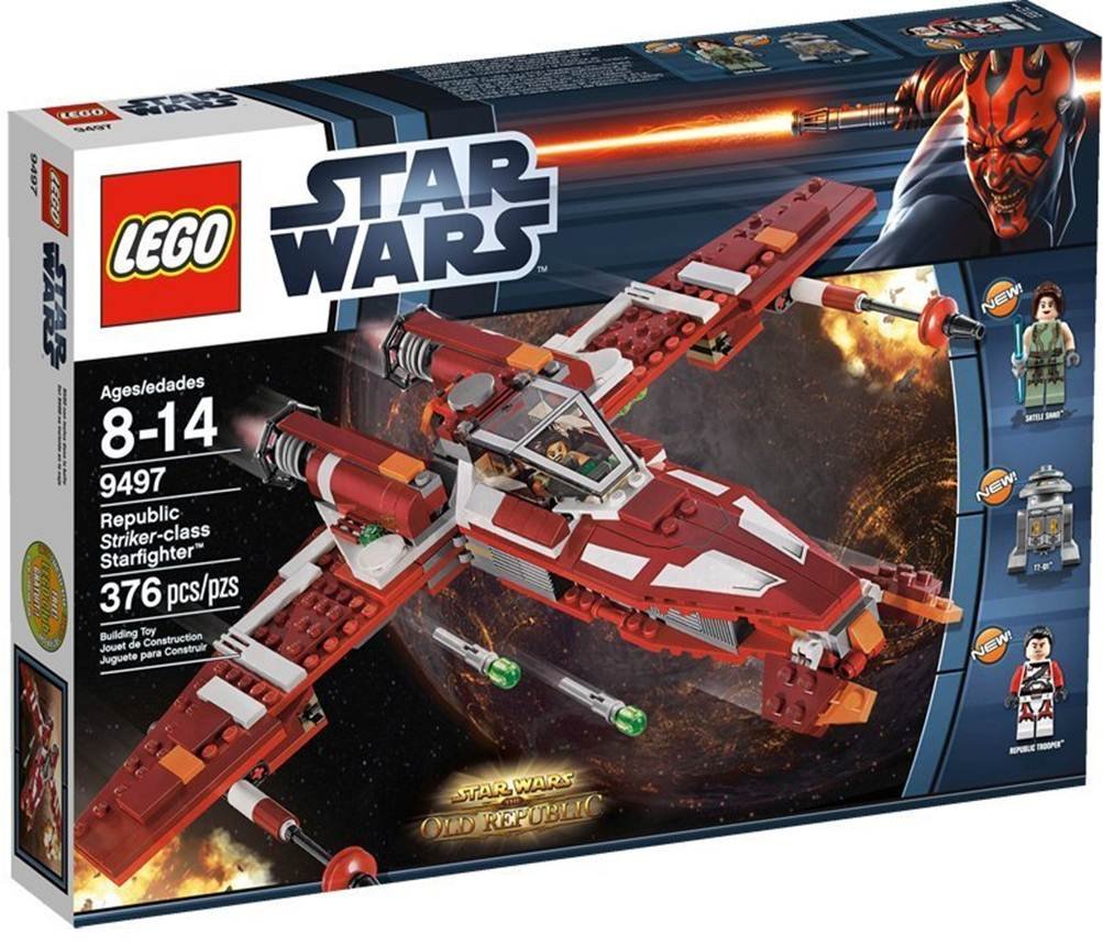 Lego Star Wars 9497 Republic Striker Class Starfighter