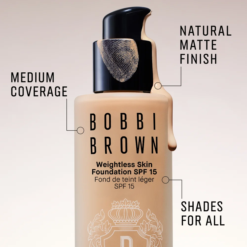 Bobbi Brown Weightless Skin Foundation SPF 15 Mini long-lasting mattifying make-up with moisturizing effect