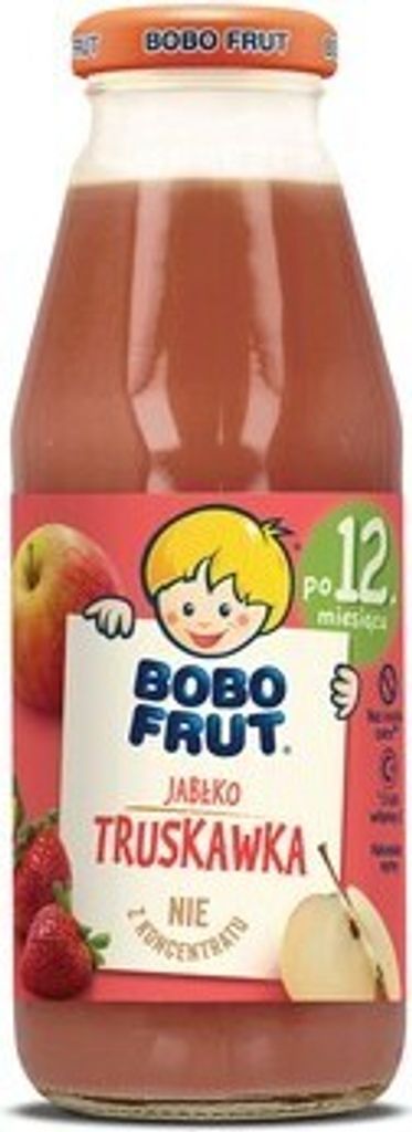 Bobo Frut Nectar Apple, Strawberry 300 ml after 12 months