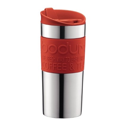 Bodum Travel Mug Stainless Steel Thermo Mug (Double Wall, Dishwasher Safe, 