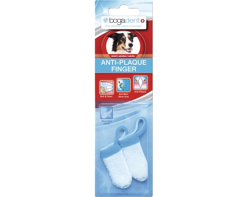 bogadent anti-plaque finger adult 2 pieces