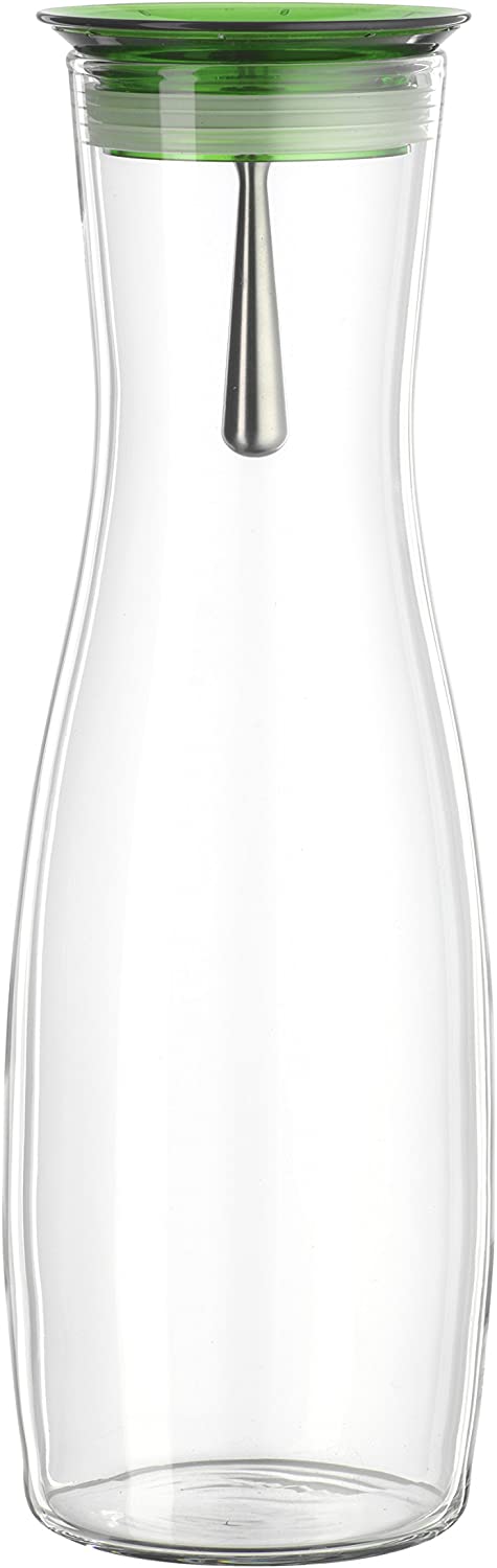 Bohemia Cristal Viva 093 006 Carafe Glass 1250 ml with Practical Spout green